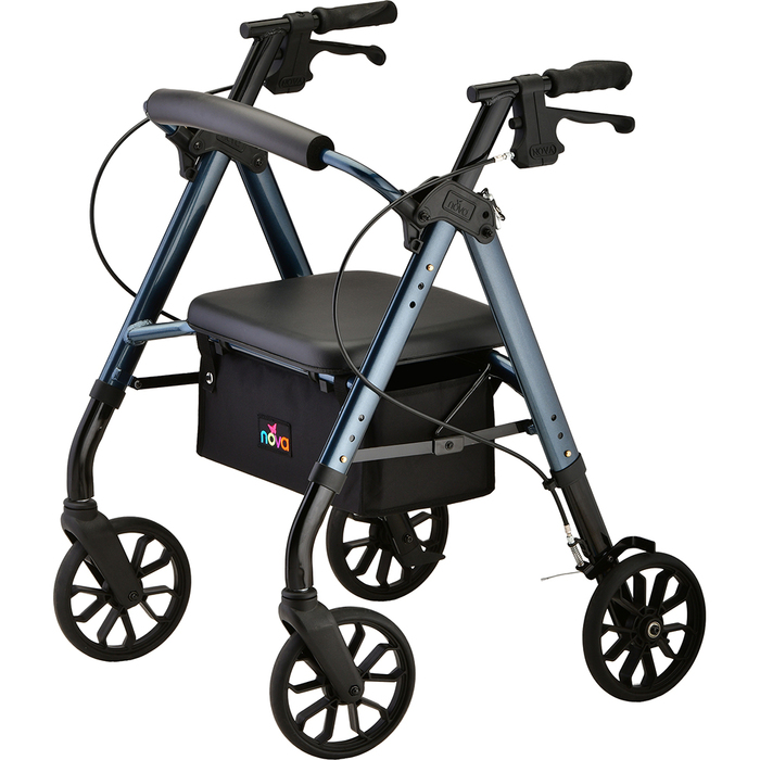 NOVA NEW STAR 8 PETITE ROLLATOR BLUE DS