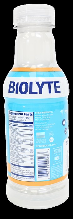 Biolyte Electrolytes Tropical Drink 12x16oz