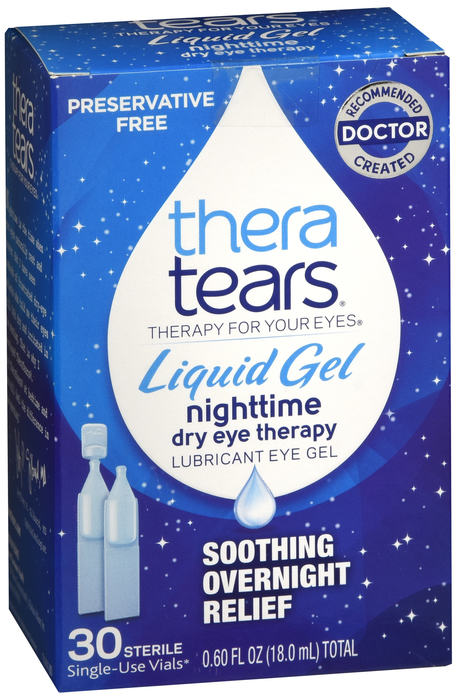 TheraTears Nighttime Dry Eye Therapy Lubricant Eye Gel 30ct