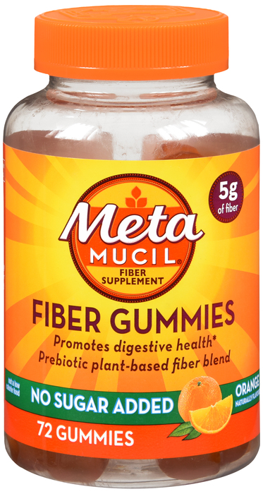 Metamucil Fiber Supplement Gummies 72ct