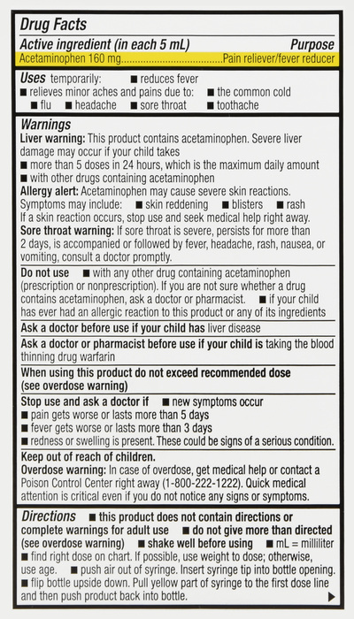 Good Neighbor Pharmacy Infants' Pain and Fever Grape Liquid 1oz