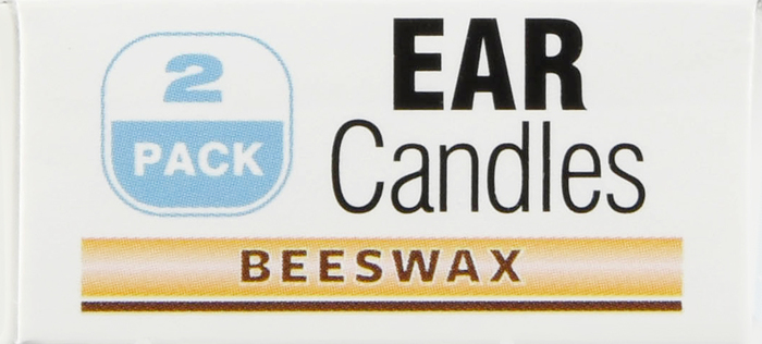 Wally's Natural Ear Treatment Unscented Beeswax Candles 2ct