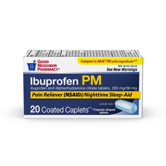 Good Neighbor Pharmacy Ibuprofen PM Caplets 20ct