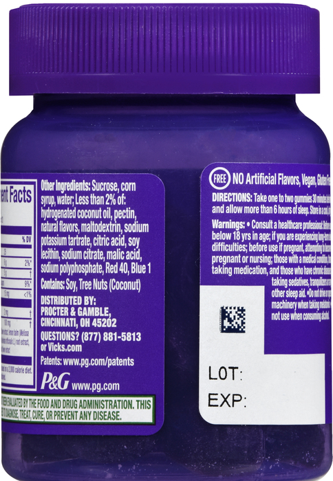 ZZZQuil Pure Zzzs Melatonin Sleep Gummies 24ct