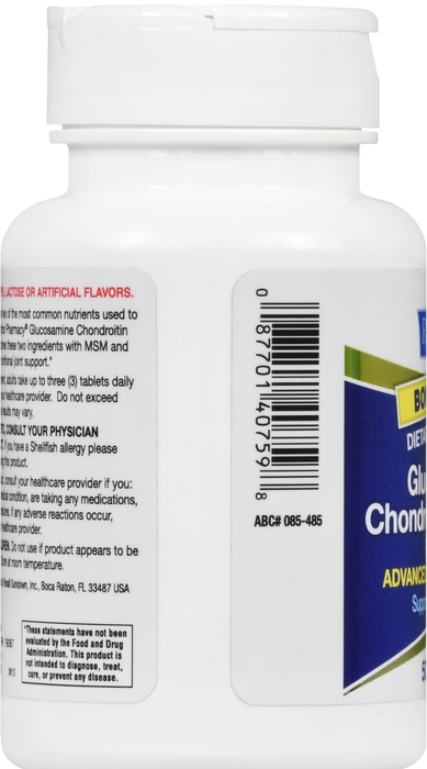 Good Neighbor Pharmacy Glucosamine Chondroitin Advanced Double Strength Tablets 50ct