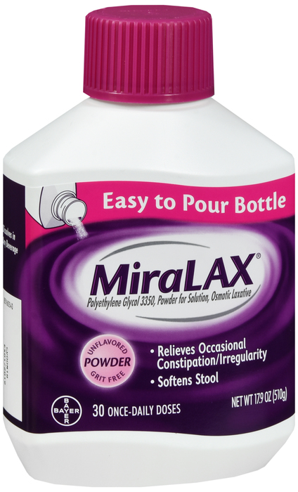 MiraLAX Laxative Powder 17.9oz