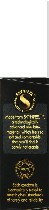 SK-YN Original Lubricated Non-Latex Condoms 3ct