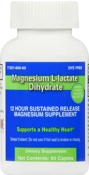 MAGNESIUM L-LACTATE DIH 84 MG SR CPL 60