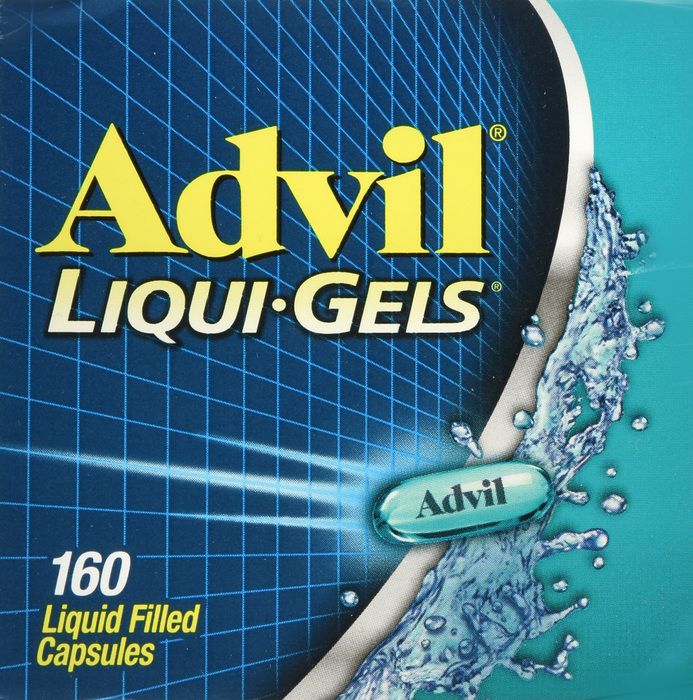 Advil Ibuprofen Pain Reliever/Fever Reducer Liqui-Gels 160ct