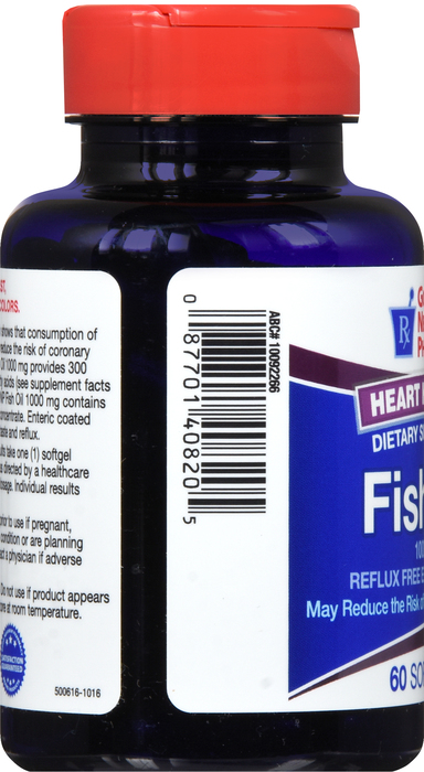 Good Neighbor Pharmacy Fish Oil 1000mg Enteric Softgels 60ct