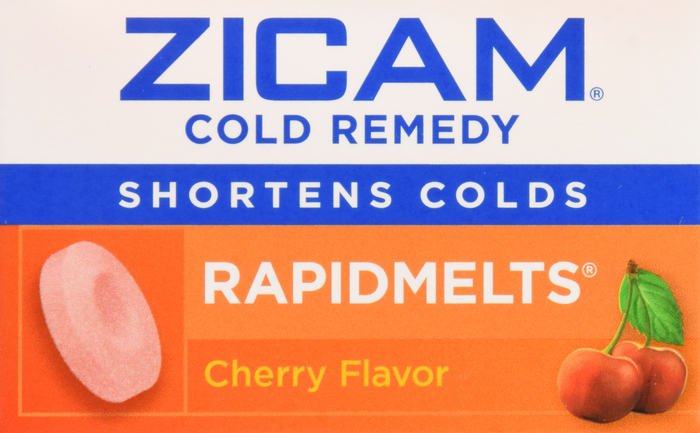 Zicam Cold Remedy Rapidmelt Cherry Flavor Tablets 25ct