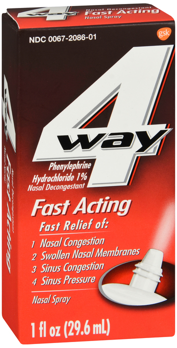 4 WAY FAST ACTING NASAL SPRAY 1 OZ