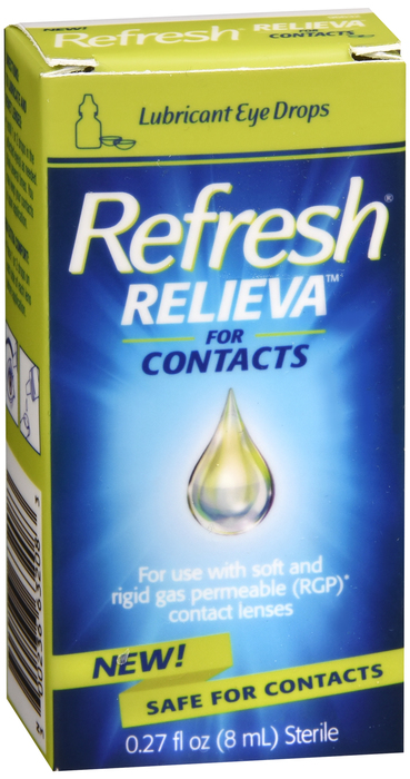 REFRESH RELIEVA FOR CONTACT EYE DROP 8ML