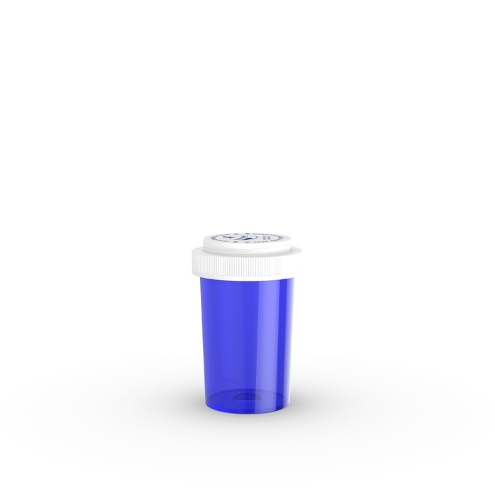 COLORSAFE RC VIALS BLUE 20 DRAM W/CAPS