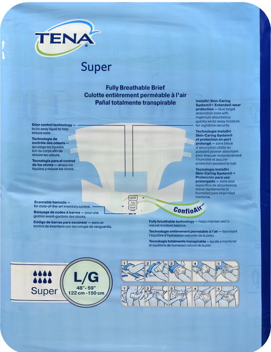 BRIEF LG SUPER 2X28 TENA