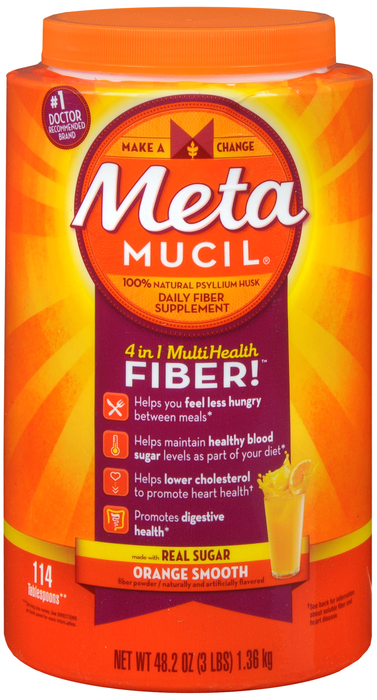 METAMUCIL SMOOTH ORANGE 48.2OZ