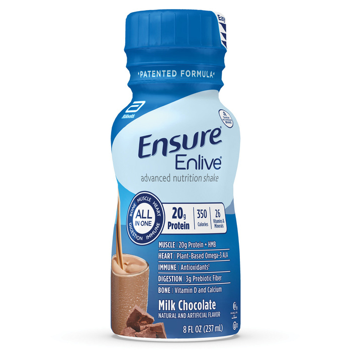 Ensure Enlive Chocolate Liquid Inst 24x8oz