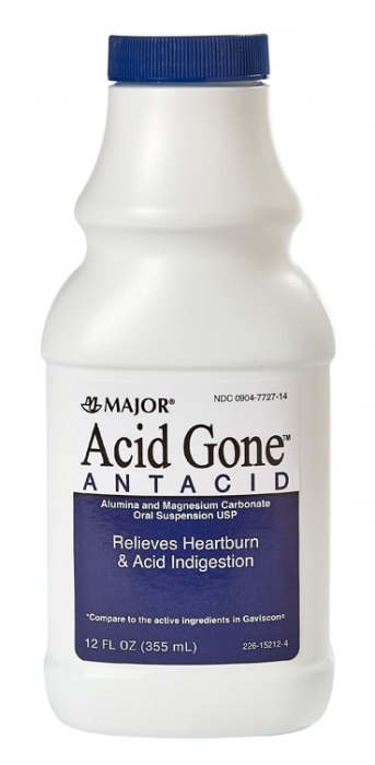 MAJOR ACID GONE ANTACID LIQUID 12OZ