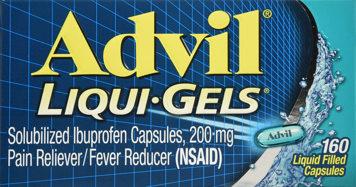 Advil Ibuprofen Pain Reliever/Fever Reducer Liqui-Gels 160ct