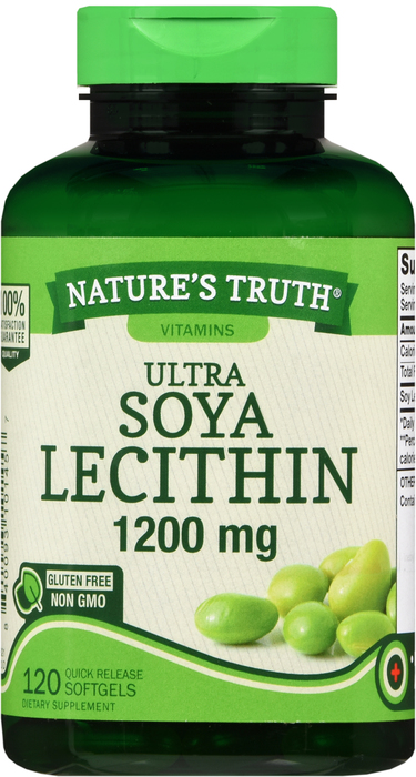 LECITHIN 1200MG SGC 120CT NAT TRUTH