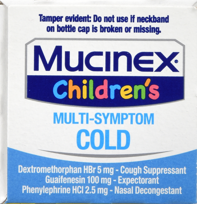 Children's Mucinex Multi-Symptom Cold Very Berry Liquid 4oz