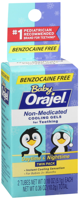 Baby Orajel Non-Medicated Cooling Gel AM/PM