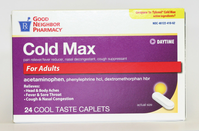 Good Neighbor Pharmacy Cold Max Daytime Caplets 24ct