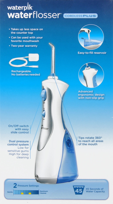 WATERPIK WATER FLOSSER CORDLESS PLUS WP450