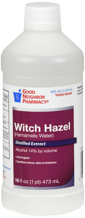 Good Neighbor Pharmacy Witch Hazel Liquid 12x16oz