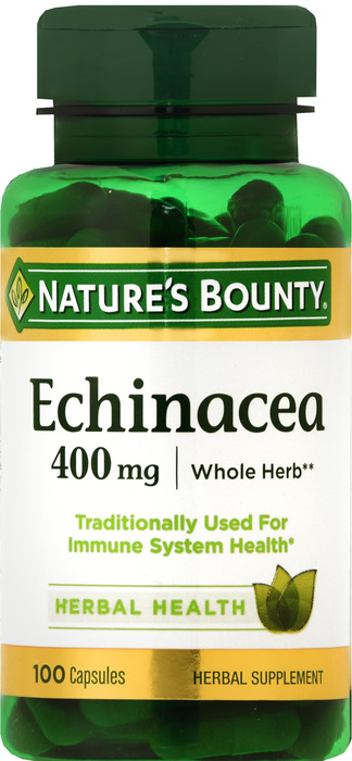 Nature's Bounty Echinacea 400mg Cap 100ct