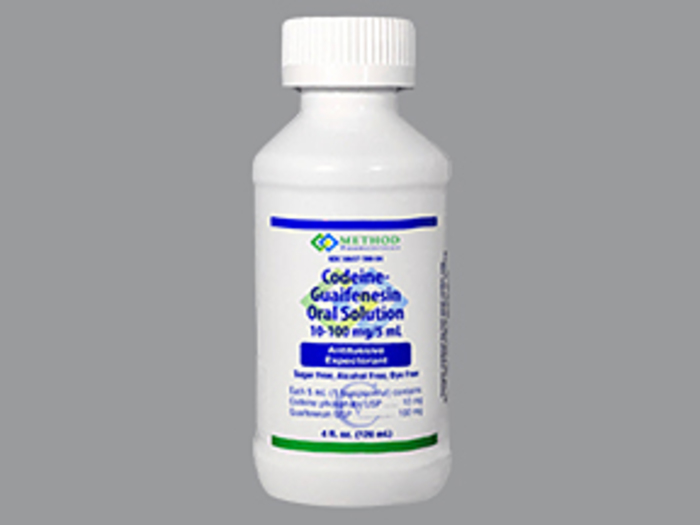 CODEINE-GUAIF 10-100MG/5ML SOL 120 ML