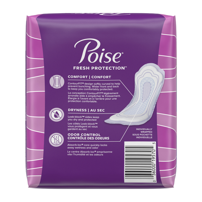 Poise Maximum Long Pads 4x12ct