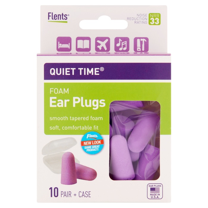 EAR PLUG QUIET TIME SOFT NRR31 6X10PR