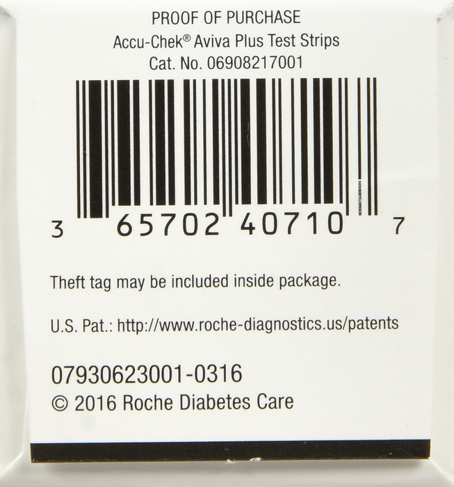 Accu-Chek Aviva Plus Test Strips50ct