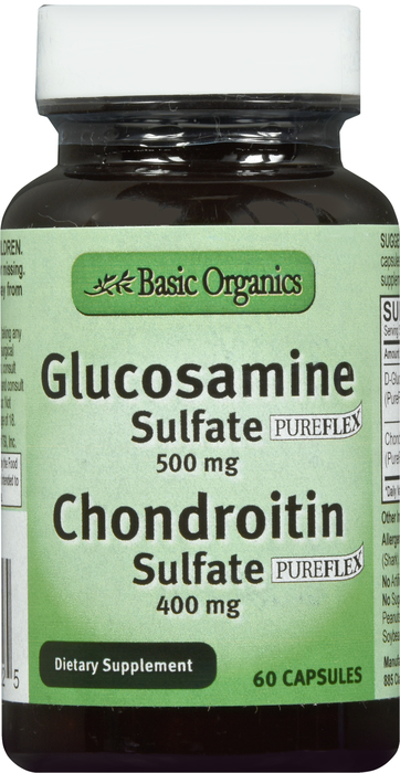 Glucosamine Chondroitin 500/400mg Capsules 60ct