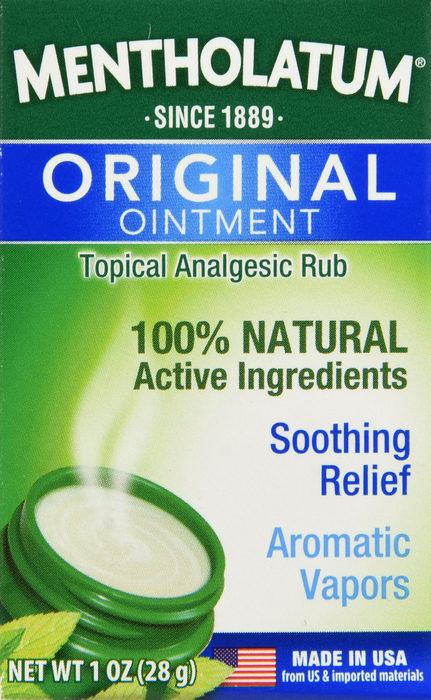 Mentholatum Topical Analgesic Ointment 1oz