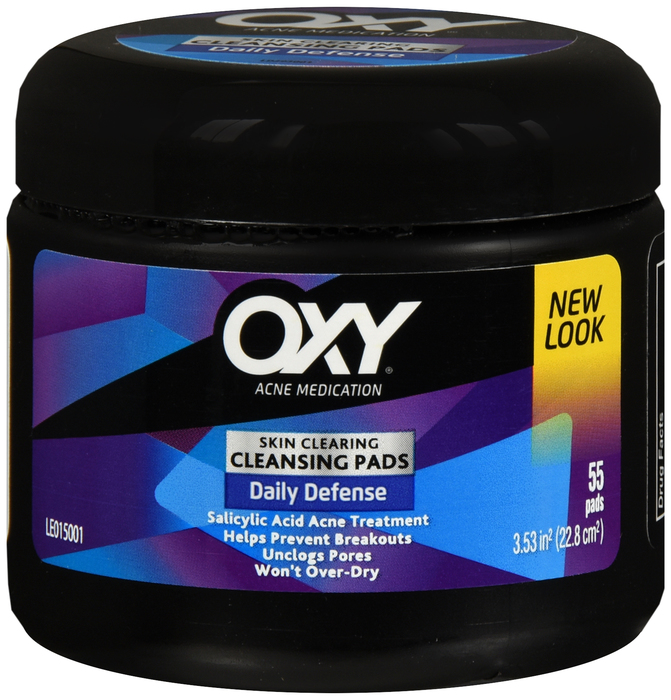 OXY DAILY CLEANSING PADS MAXIMUM 55 CT