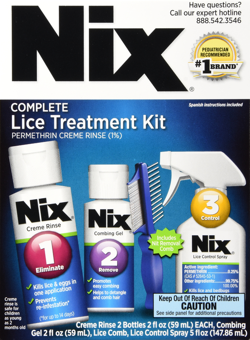 NIX COMPLETE LICE ELIMINATION KIT