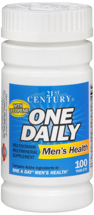 21st Century One Daily Men's Health Tablets 100ct