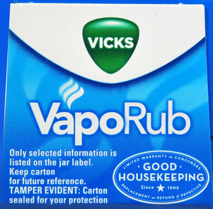 Vicks Vaporub Cough Suppressant Topical Ointment 100g