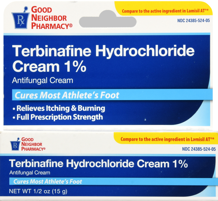 Good Neighbor Pharmacy Terbinafine Hydrochloride Cream 1% 0.5oz