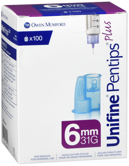 Unifine Pentips Plus 6mmx31g 100ct