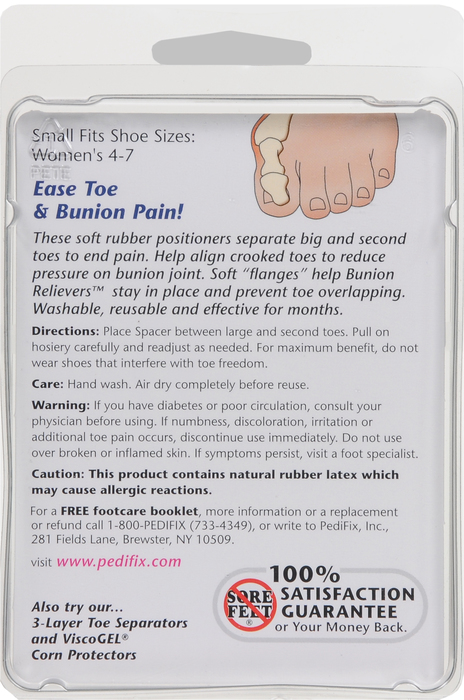 PEDIFIX BUNION RELIEVERS POD CH S DS