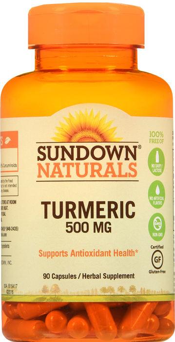 TURMERIC CURCUM 500MG CAPS 90CT SUNDWN