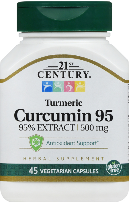 21st Century Curcumin 95 500mg Capsules 45ct