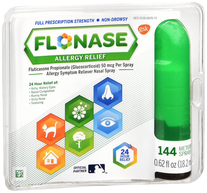 Flonase 144 Sprays 0.62oz