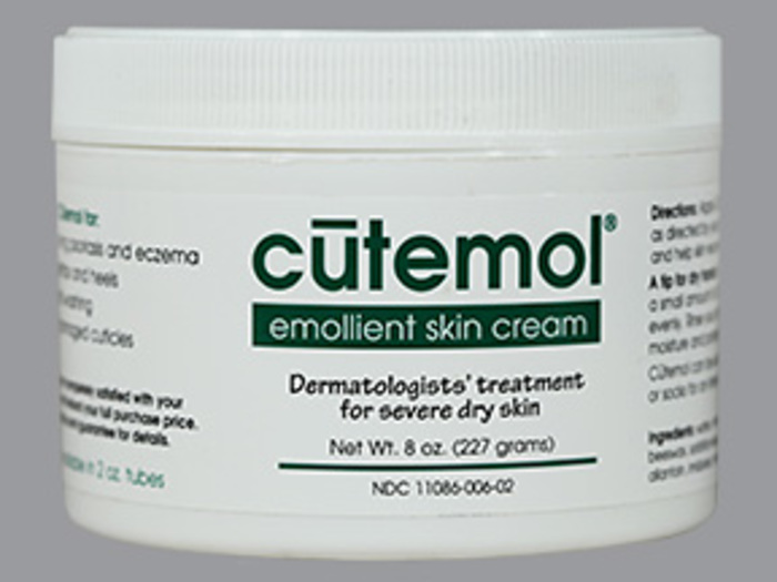 CUTEMOL EMOLLIENT CREAM 8OZ