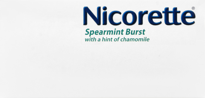 NICORETTE GUM 2MG SPEARMINT BURST 100 CT