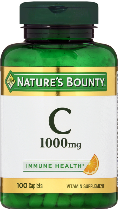 VIT C 1000MG CAPLET 100CT NAT BOUNTY