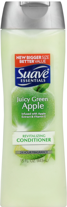 Suave Essentials Juicy Green Apple Revitalizing Conditioner 15oz